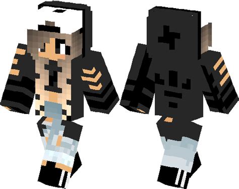 Adidas Girl Hoodie | Minecraft Skin | Minecraft Hub