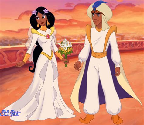 Aladdin and Jasmine's Wedding by unicornsmile on DeviantArt