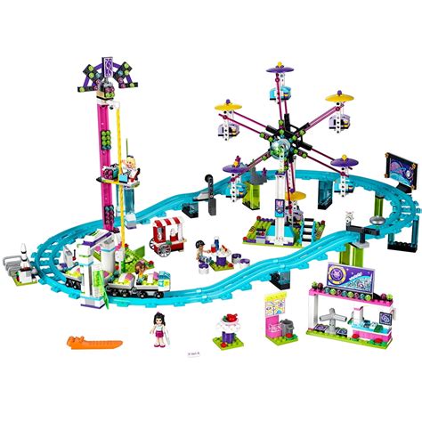 LEGO LEGO Friends Amusement Park Roller Coaster 41130 - Walmart.com