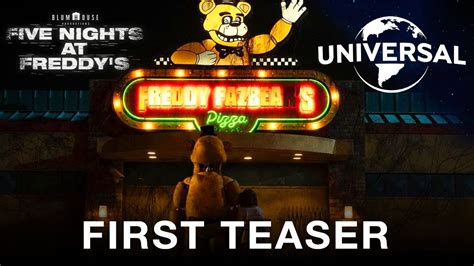 Five Nights at Freddy's Movie (2023) | FIRST LOOK TEASER - YouTube