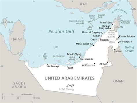 United Arab Emirates On World Map - Alaine Leonelle