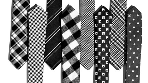 8 Black-and-White Ties Perfect for Fall | GQ