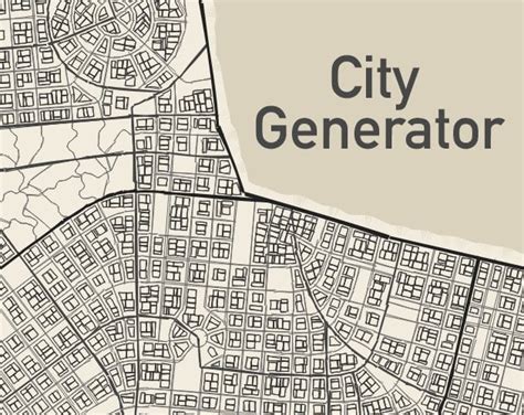 Procedural city [map] generator - https://probabletrain.itch.io/city ...