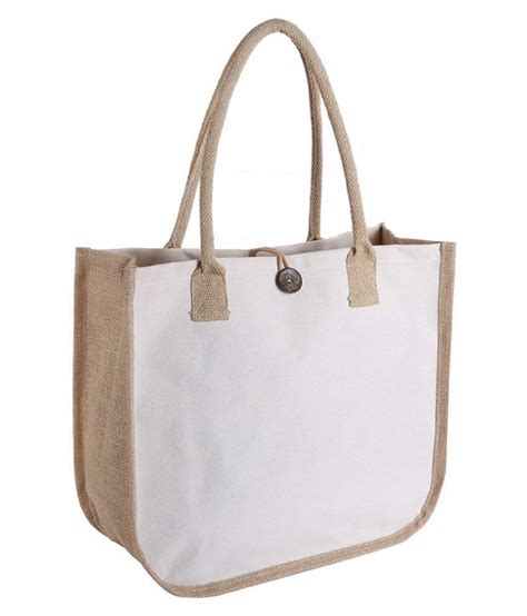 Earthbags White Canvas Tote Bag - Buy Earthbags White Canvas Tote Bag ...