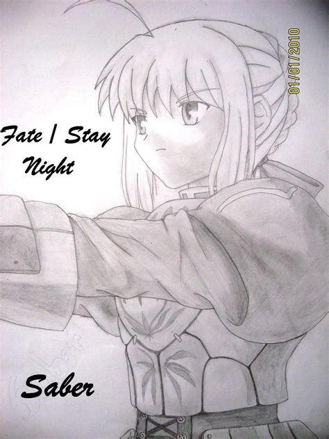 Saber - Fate Stay Night Fan Art (9661709) - Fanpop