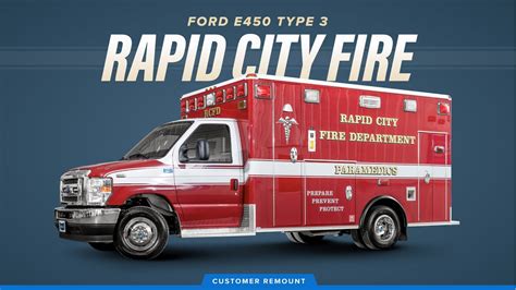 Rapid City Fire Department's Remounted Type 3 Ambulance - YouTube