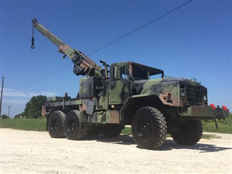 M936A2 5 Ton Military Wrecker Crane Truck SOLD - Midwest Military Equipment