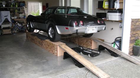 Corvette C3 Ramps - Build Home Made Car Ramps