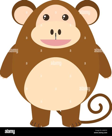 Fat monkey animal hi-res stock photography and images - Alamy