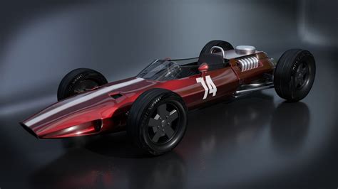 3D model Classic Formula 1 Racing Car | CGTrader