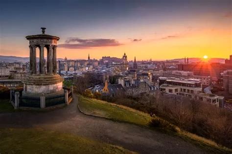 Edinburgh's Arthur's Seat and Calton Hill hailed as top sunset-watching ...