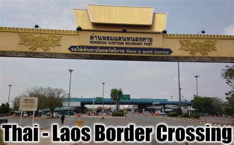 Thailand - Laos Border Crossing By Car Or Motorcycle | Rider Chris