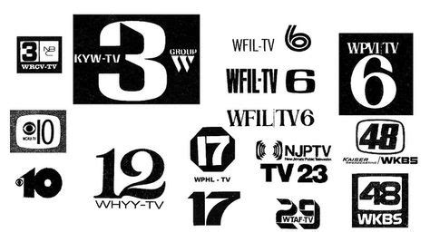 8 105-1950's/1960's TV/Radio Station Logos ideas | radio station, tv on ...