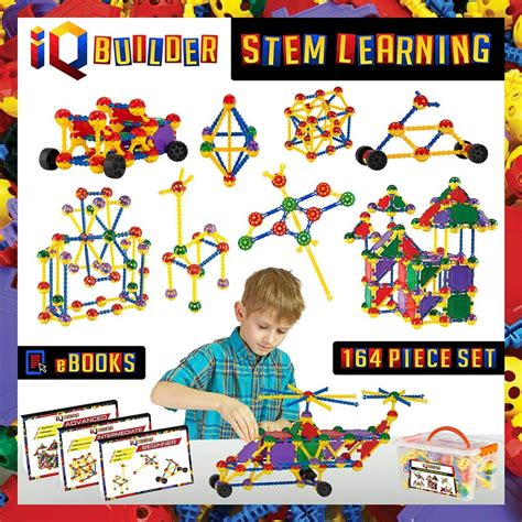 IQ BUILDER STEM Learning Toys | Creative Construction Engineering | Fun ...