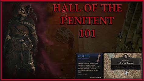 Diablo 4: Season 2 Hall of the Penitent Dungeon Guide - YouTube