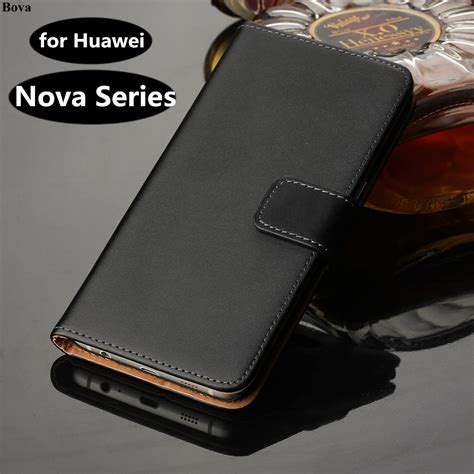 Premium Wallet Flip Case for Huawei Nova / Nova Plus Leather Cover Case ...