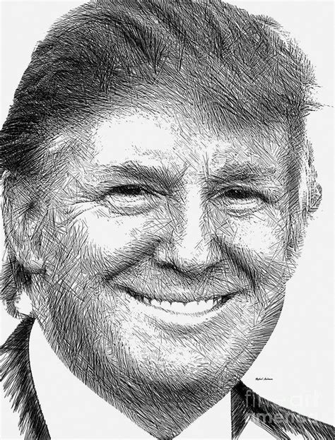 Donald J.trump Digital Art by Rafael Salazar