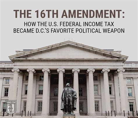 ARRA News Service: The 16th Amendment: How the U.S. Federal Income Tax ...