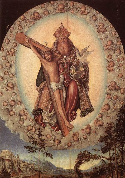 Trinity - Lucas Cranach the Elder - WikiArt.org - encyclopedia of ...