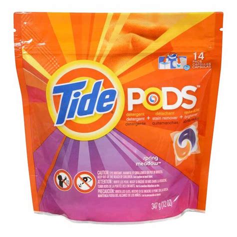 Tide Pods Detergent with Stain Remover and Brightener - Spring Meadow ...