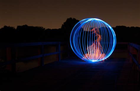 Light painting, Light photography, Led light installation