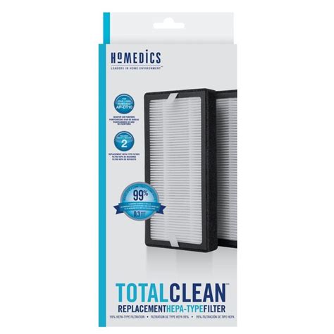 HOMEDICS TotalClean HEPA Air Purifier Filter in the Air Purifier ...