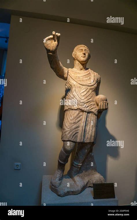 Messene, Greece, 20 June 2021: Archaeological findings in the ...