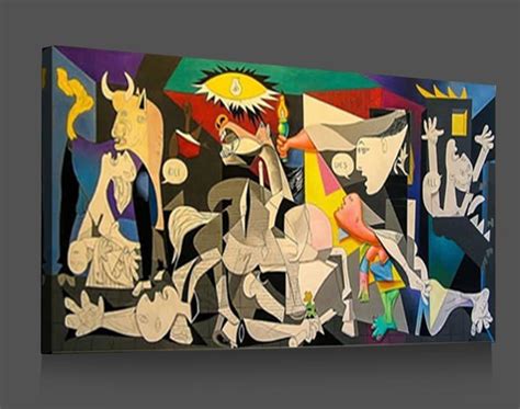 Pablo Picasso Guernica Reproduction/oil Painting on Canvas/museum ...