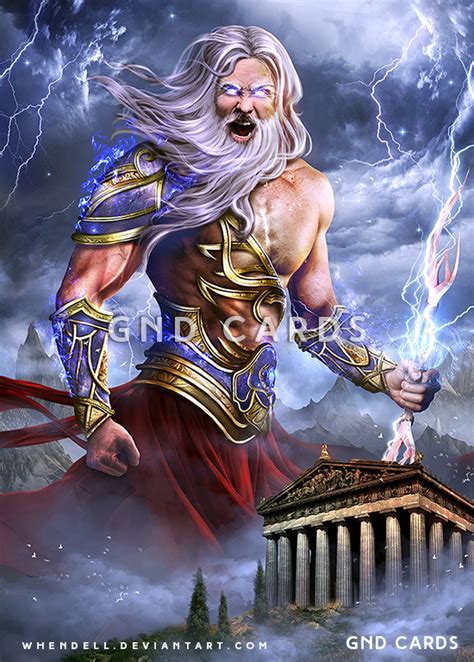 Zeus, King of Gods by Whendell on DeviantArt