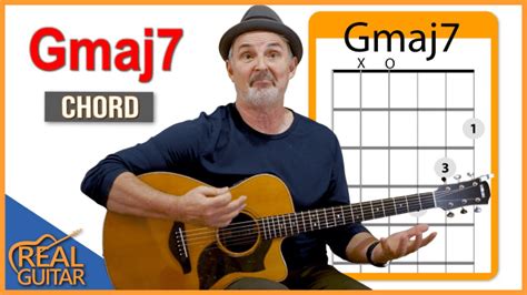 How to Play the Gmaj7 Guitar Chord | Easy to Hard - Real Guitar Lessons ...