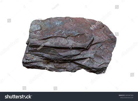 Shale Laminated Fissile Clastic Sedimentary Rock Stock Photo 1835387305 ...