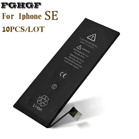 FGHGF 10PCS/Lot Mobile Phone Battery For Iphone SE China Cellphone ...