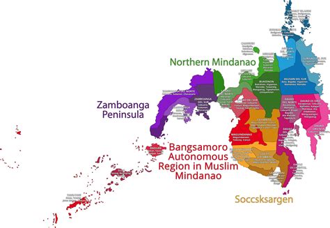 Mindanao Map