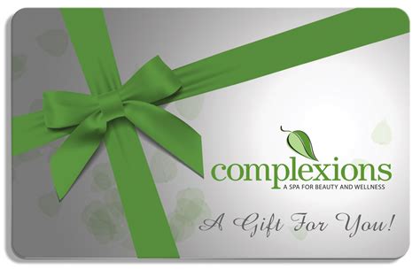 Spa Gift Card | Perfect to Give, Easy to Receive | Complexions Spa