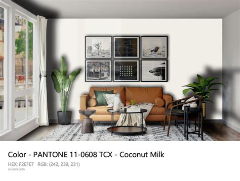 About PANTONE 11-0608 TCX - Coconut Milk Color - Color codes, similar ...