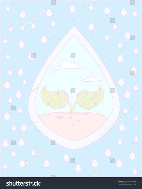 Tree Cartoon Cute Background Picture Stock Vector (Royalty Free ...