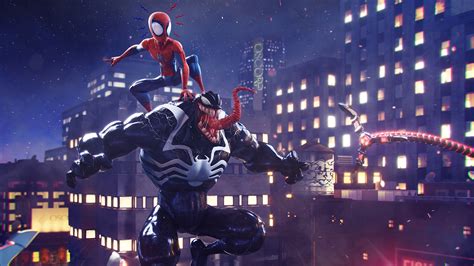 3840x2160 Spider Man Vs Venom Artwork 4K ,HD 4k Wallpapers,Images ...