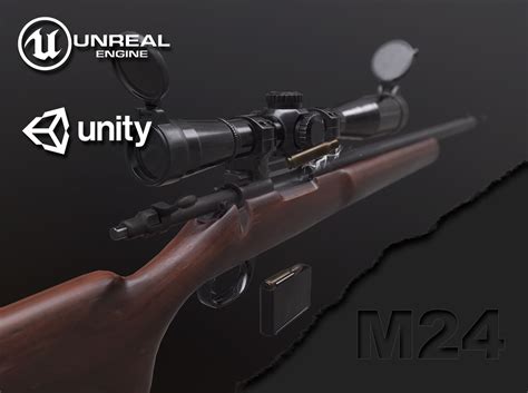 ArtStation - M24 Sniper Rifle | Resources