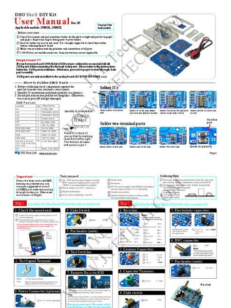 UserManual DSO150 PDF | PDF | Electrical Engineering | Electronics