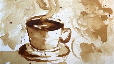 Coffee Painting Tips and Techniques in 2023 - Coffee Smiley