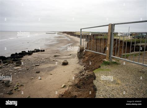 Coastal Erosion on the Yorkshire Coast between Bridlington and Hornsea ...