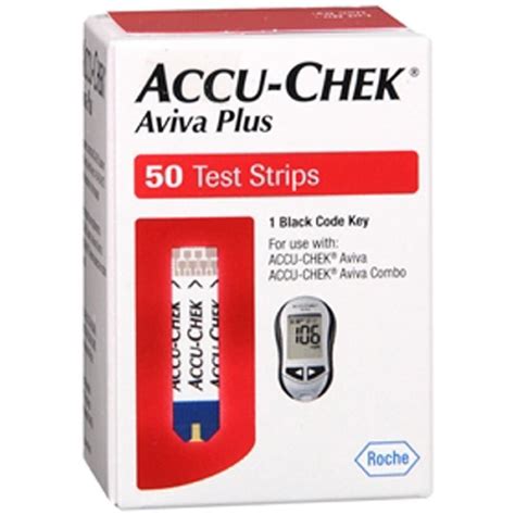 ACCU-CHEK Aviva Plus Blood Glucose Test Strips 50 Count Box – Ample Medical