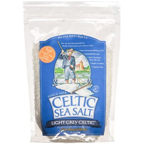 Celtic Sea Salt Celtic Sea Salt Crystals, Light Grey - Azure Standard