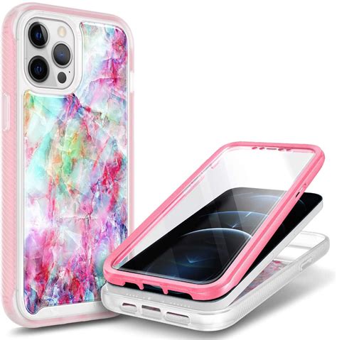 Nagebee Case for iPhone 12, iPhone 12 Pro with Built-in Screen ...