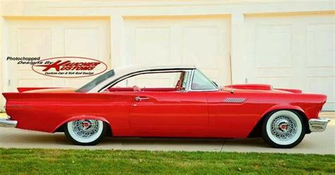 1957 Ford Thunderbird 4-seater. I've never seen this before...is this ...