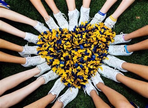 Download Cheerleader Shoes Forming A Heart Wallpaper | Wallpapers.com