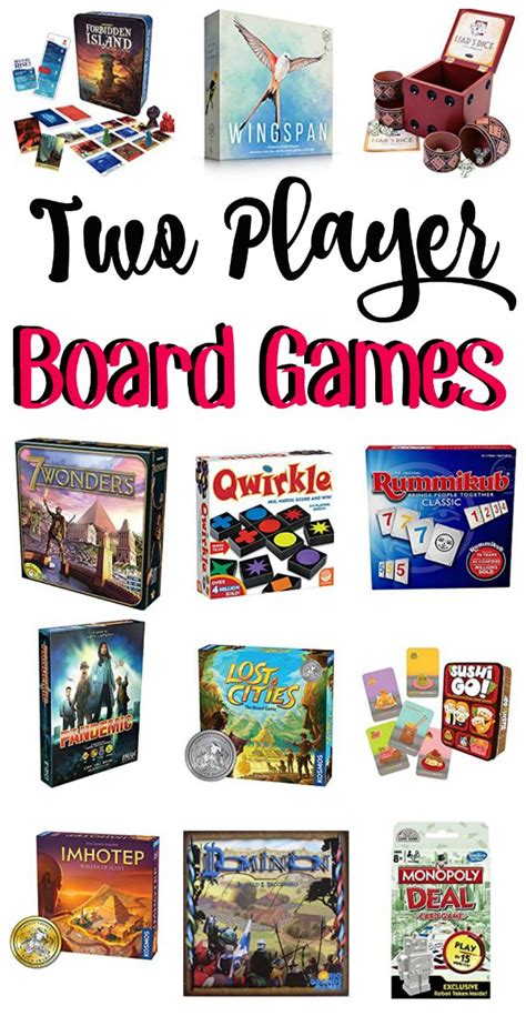 Board Games for Two People (Or More)