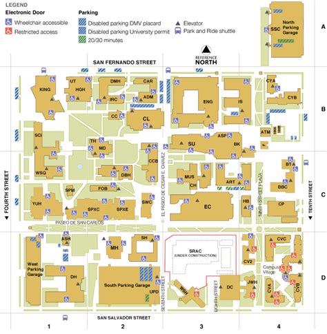 Main Campus Map | San Jose State University