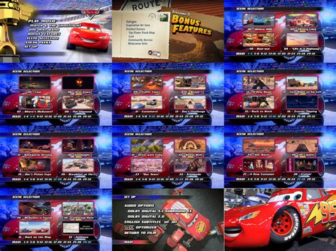 Cars DVD / BD Menus by dakotaatokad on DeviantArt