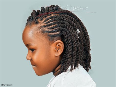 African Braids Hairstyles For Kids